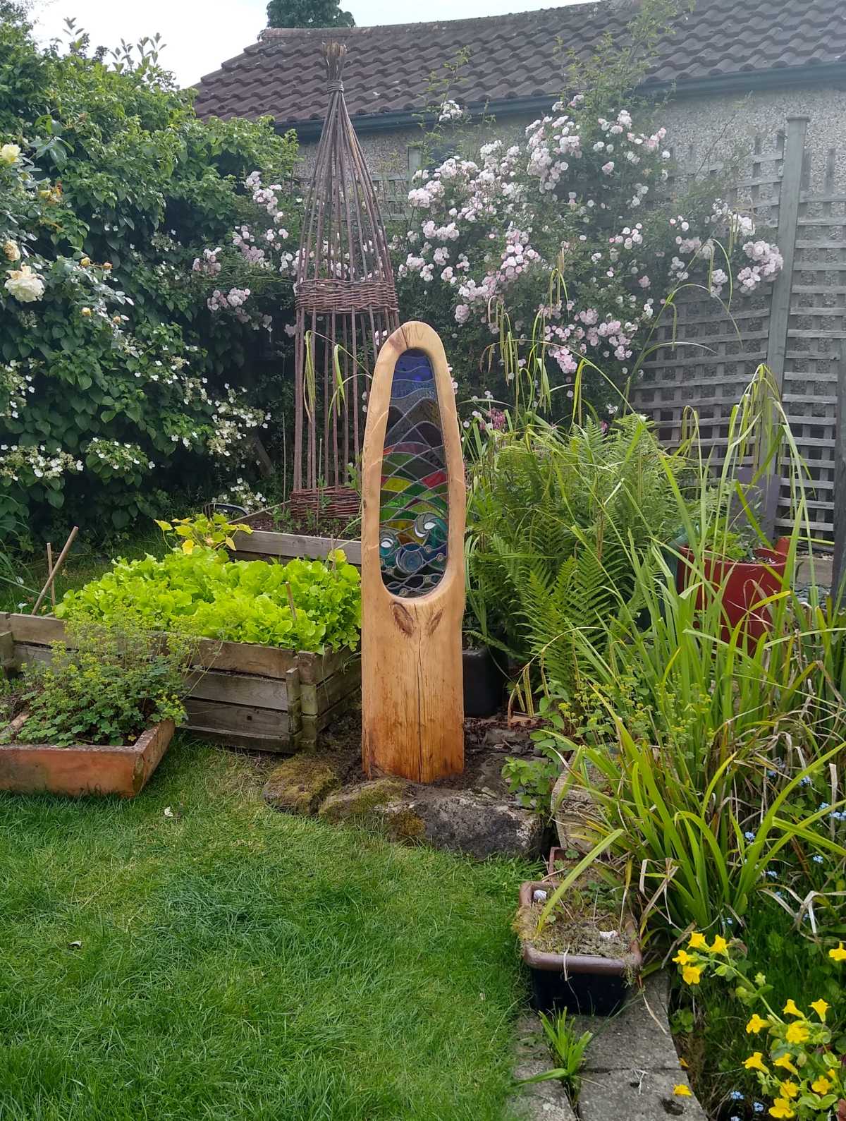 Alison's Obelisk Installed