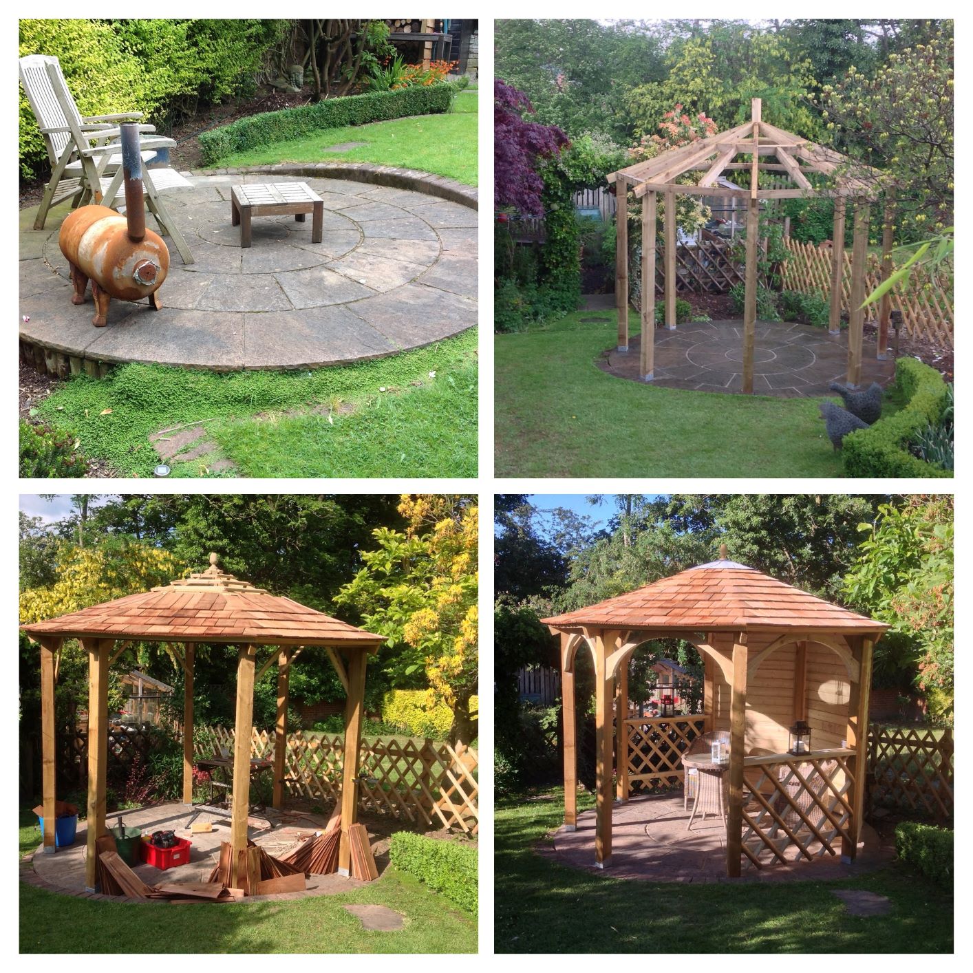 Gazebo collage